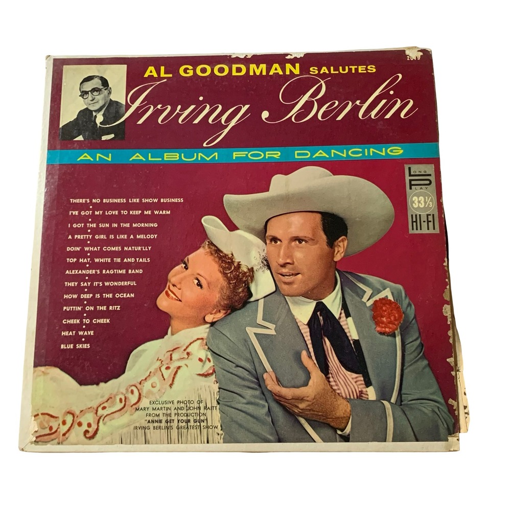 Al Goodman Salutes Irving Berlin An Album For Dancing Vinyl LP Promenade 2079